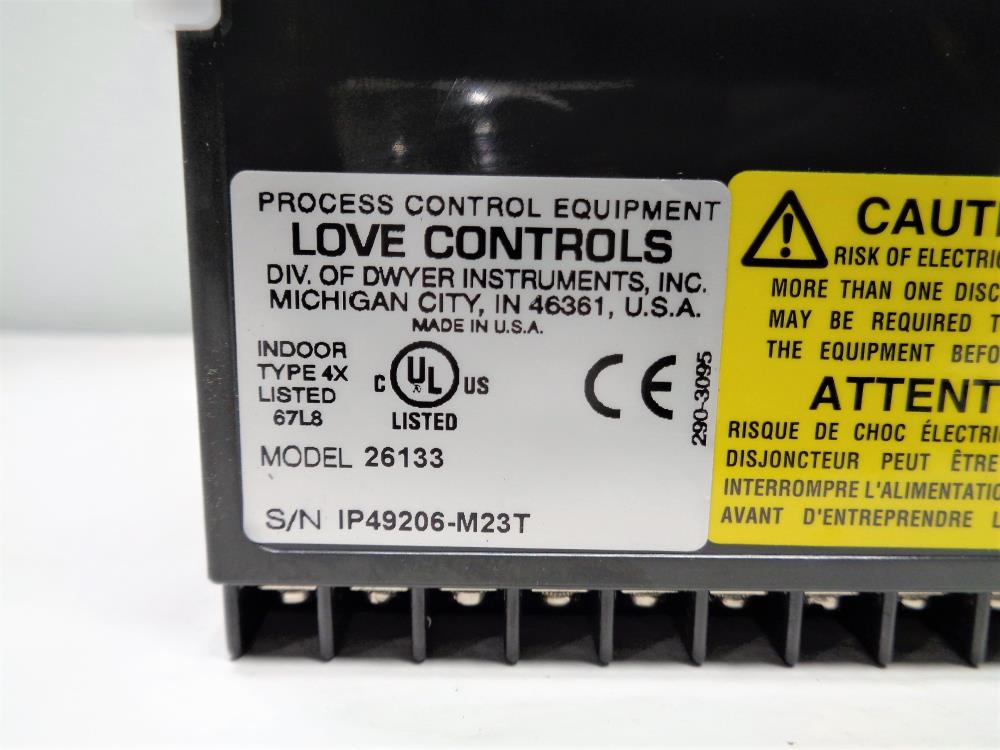 Love Controls Temperature Process Controller 26133